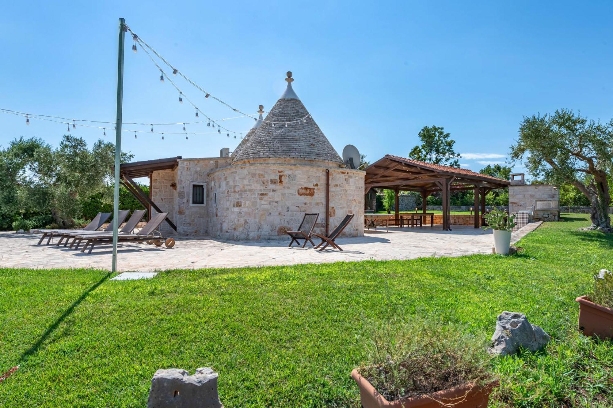 Villa Palmirotta Trulli Relais Castellana Grotte Bagian luar foto