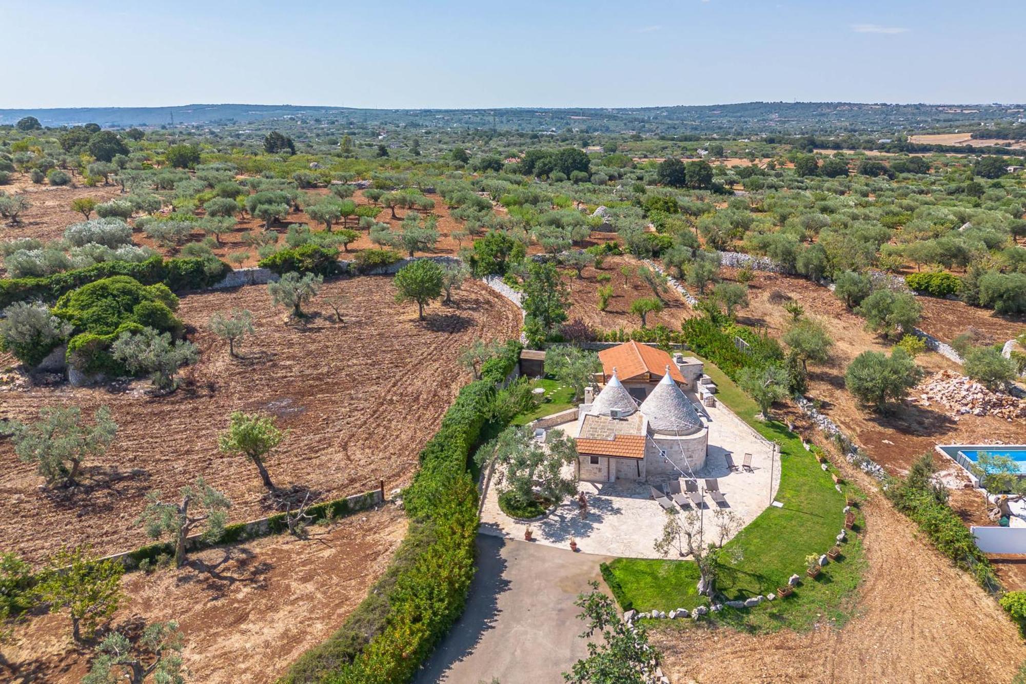 Trulli Relais Villa Castellana Grotte Bagian luar foto