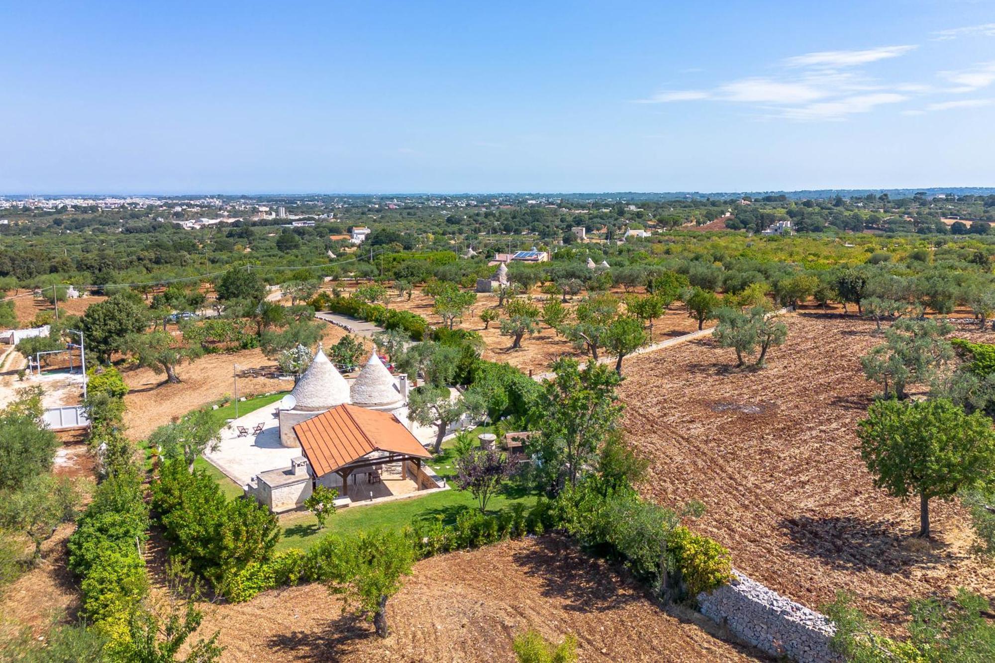 Villa Palmirotta Trulli Relais Castellana Grotte Bagian luar foto